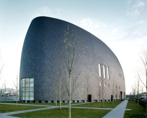 Nara Centennial Hall (1992-98) in Nara, Japan. Photo by Hisao Suzuki