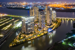 toan canh diamond island về đêm